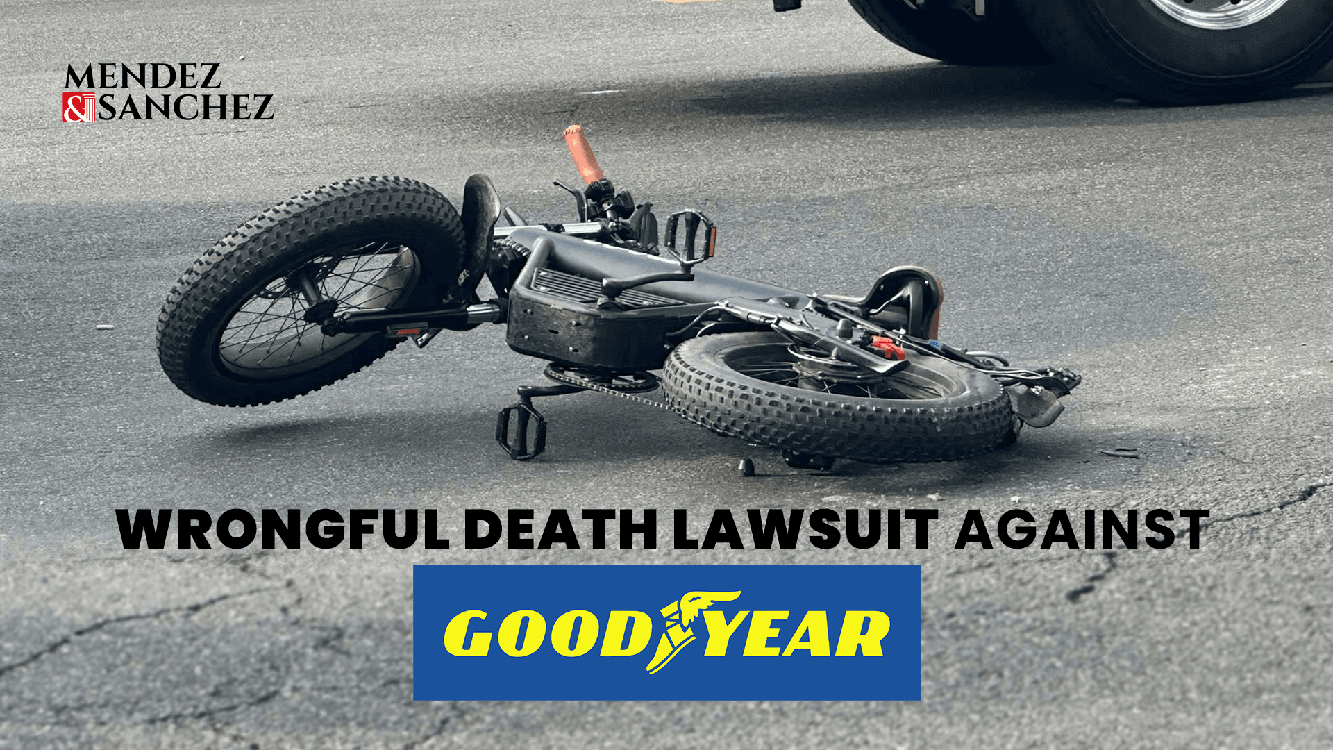 Goodyear Faces Wrongful Death Suit Over Fatal E-bike Collision